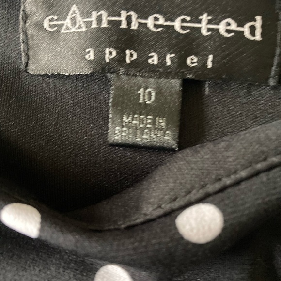 Black and white dot dress - Picture 4 of 4